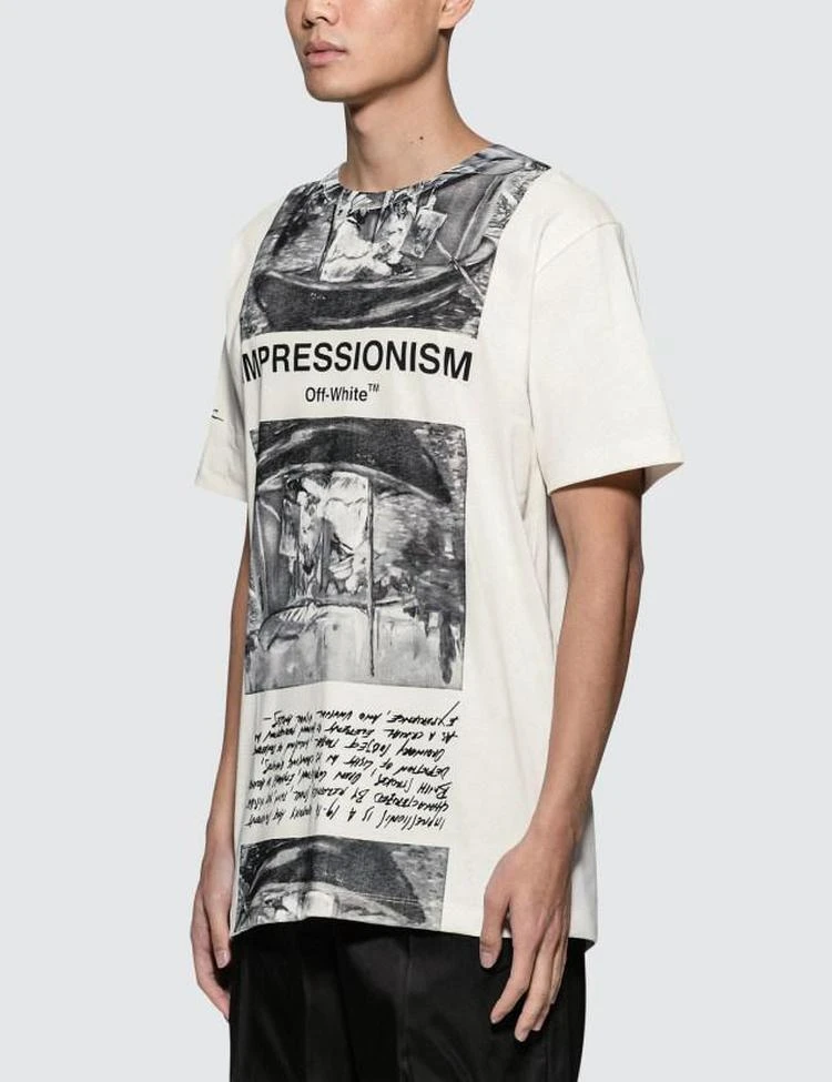 商品Off-White|男士 Newspaper S/S Slim 短袖,价格¥2100,第2张图片详细描述