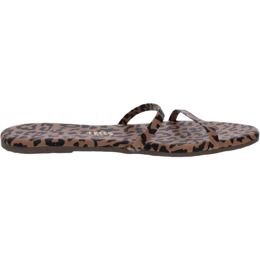 商品Tkees|Tkees Womens Gemma Faux Leather Slip On Flat Sandals,价格¥115-¥201,第6张图片详细描述