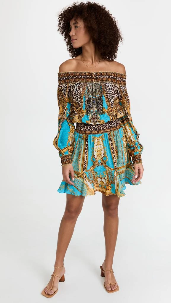 商品Camilla|Camilla Off Shoulder Short Dress,价格¥2562,第5张图片详细描述