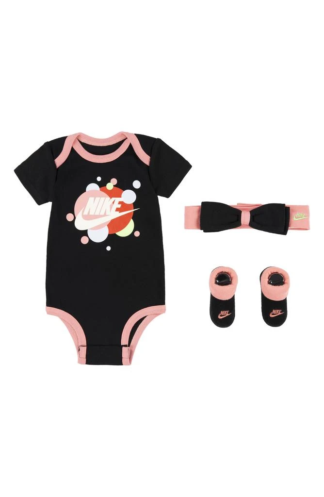 商品NIKE|Glow Time Bodysuit, Headband & Socks Set,价格¥113,第1张图片