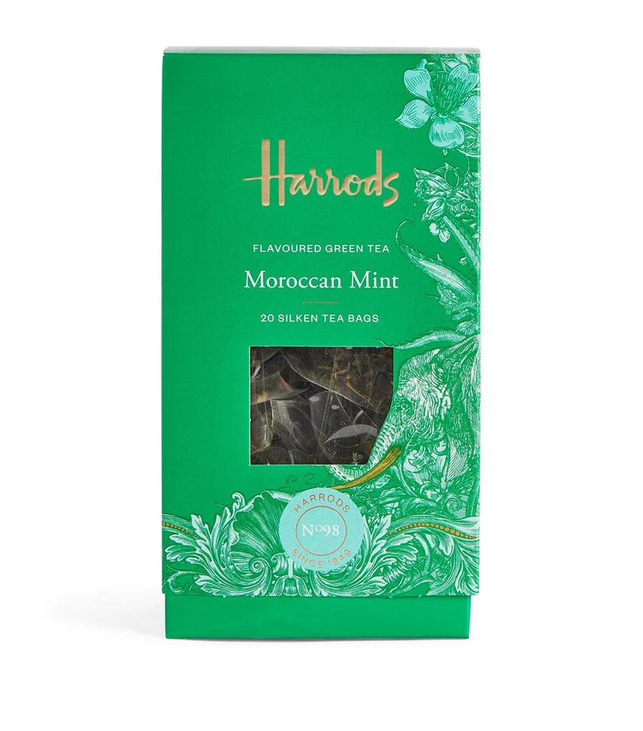 商品Harrods|No. 98 Moroccan Mint Green Tea (20 Tea Bags),价格¥86,第1张图片