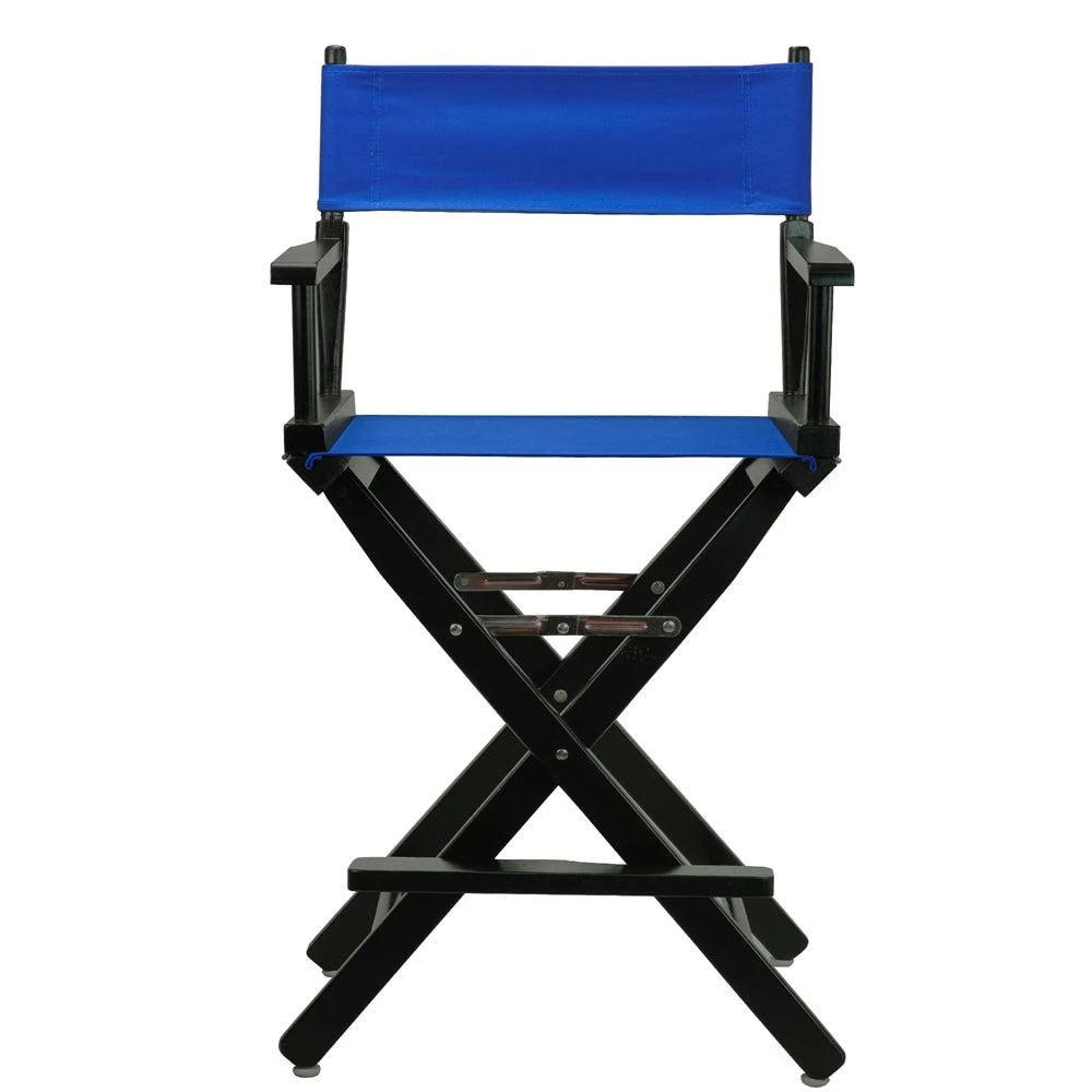 商品Casual Home|24" Director's Chair Black Frame-Royal Blue Canvas,价格¥840,第1张图片