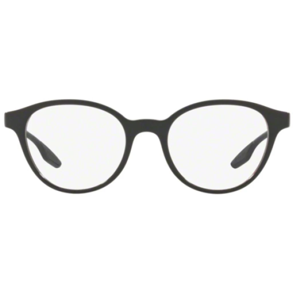 商品Prada|Prada Sport Men's Eyeglasses - Black Round Frame | PRADA SPORT 0PS 01MV 1AB1O150,价格¥538,第2张图片详细描述