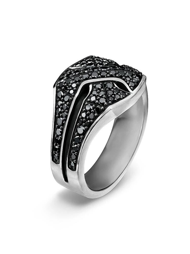 商品David Yurman|Armory Signet Ring in Sterling Silver,价格¥12941,第3张图片详细描述