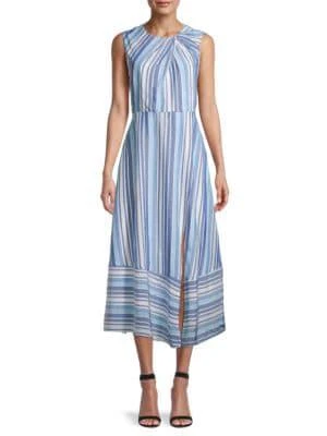 商品Milly|Noelle Spring Stripe Dress,价格¥1023,第1张图片