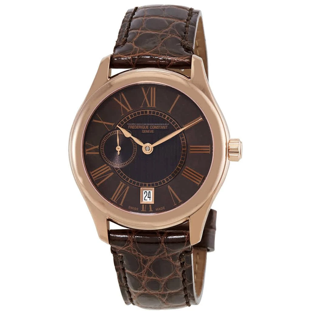 商品Frederique Constant|Automatic Brown Mother of Pearl Dial Ladies Watch FC-318MPC3B4,价格¥4511,第1张图片