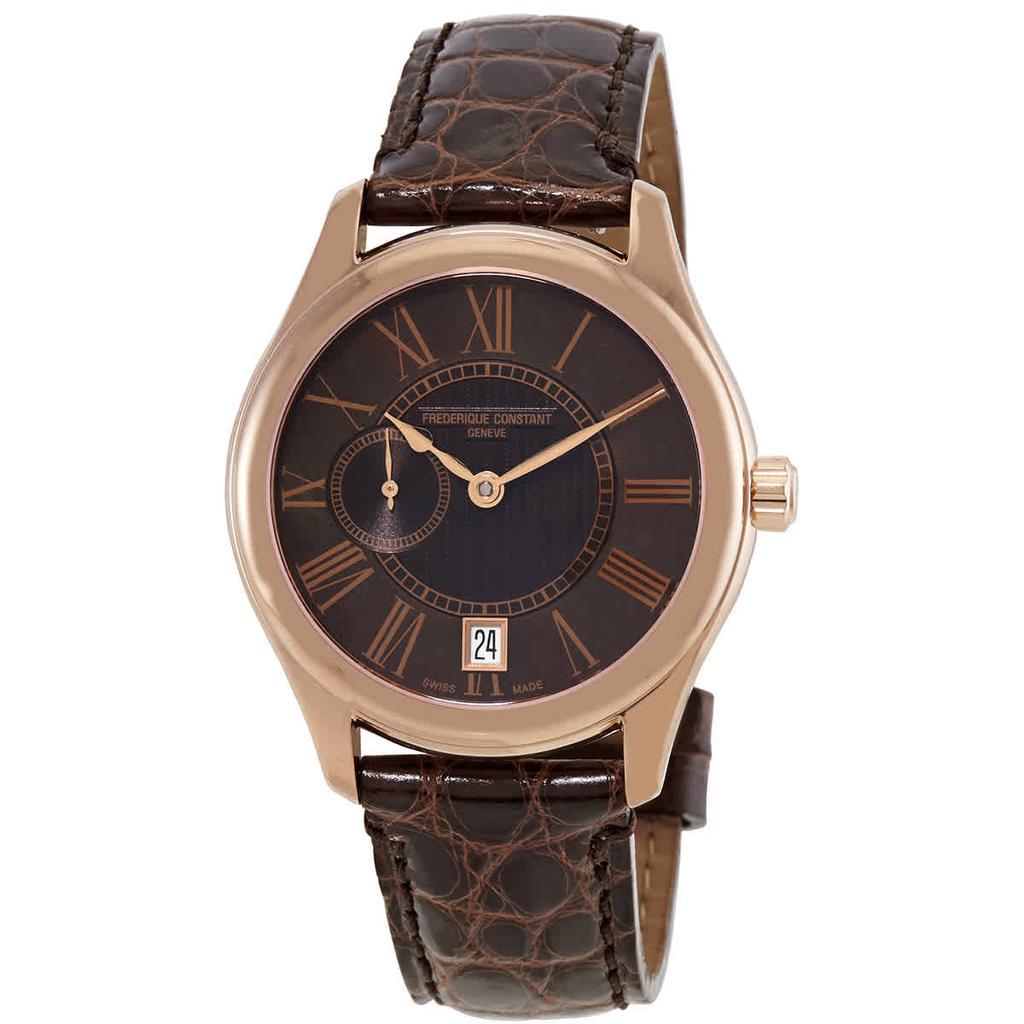 商品Frederique Constant|Automatic Brown Mother of Pearl Dial Ladies Watch FC-318MPC3B4,价格¥4240,第1张图片