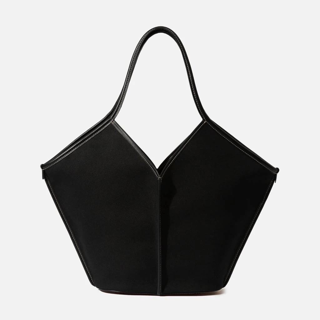 商品Hereu|Hereu Calella Leather-Trimmed Organic Cotton-Canvas Tote Bag,价格¥3780,第1张图片