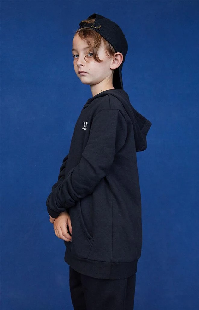 商品Adidas|Kids Black Essentials Hoodie,价格¥330,第3张图片详细描述