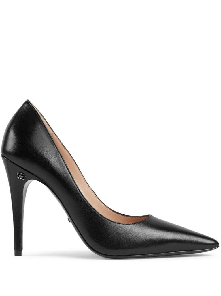 商品Gucci|GUCCI - Anita Leather Pumps,价格¥6497,第1张图片