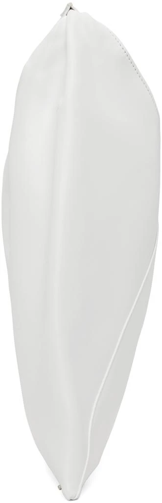 商品MAISON MARGIELA|White Faux-Leather Small Triangle Tote,价格¥1170,第4张图片详细描述