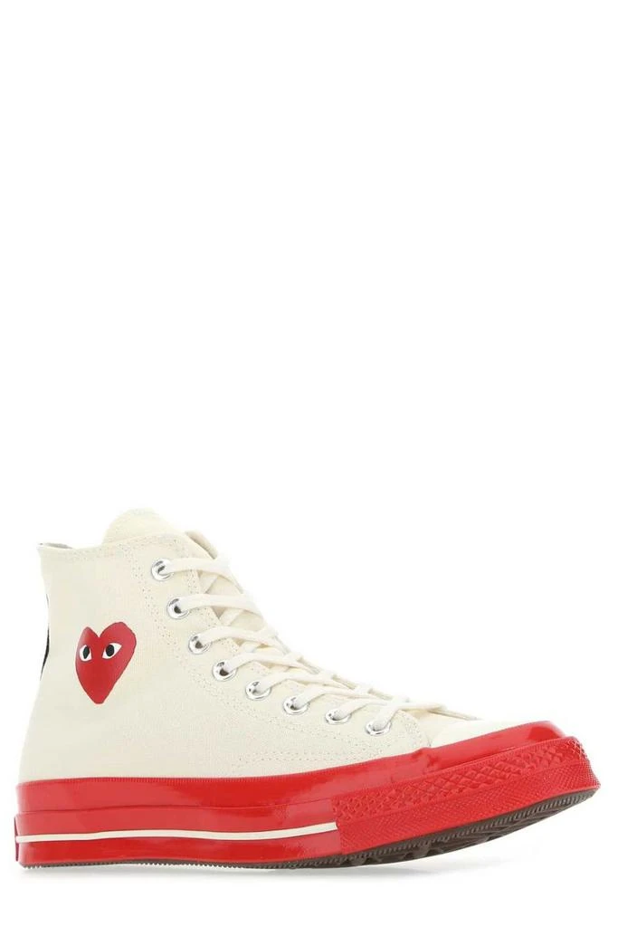 商品Comme des Garcons|Comme des Garçons Play X Converse Chuck 70 Lace-Up Sneakers,价格¥800,第2张图片详细描述