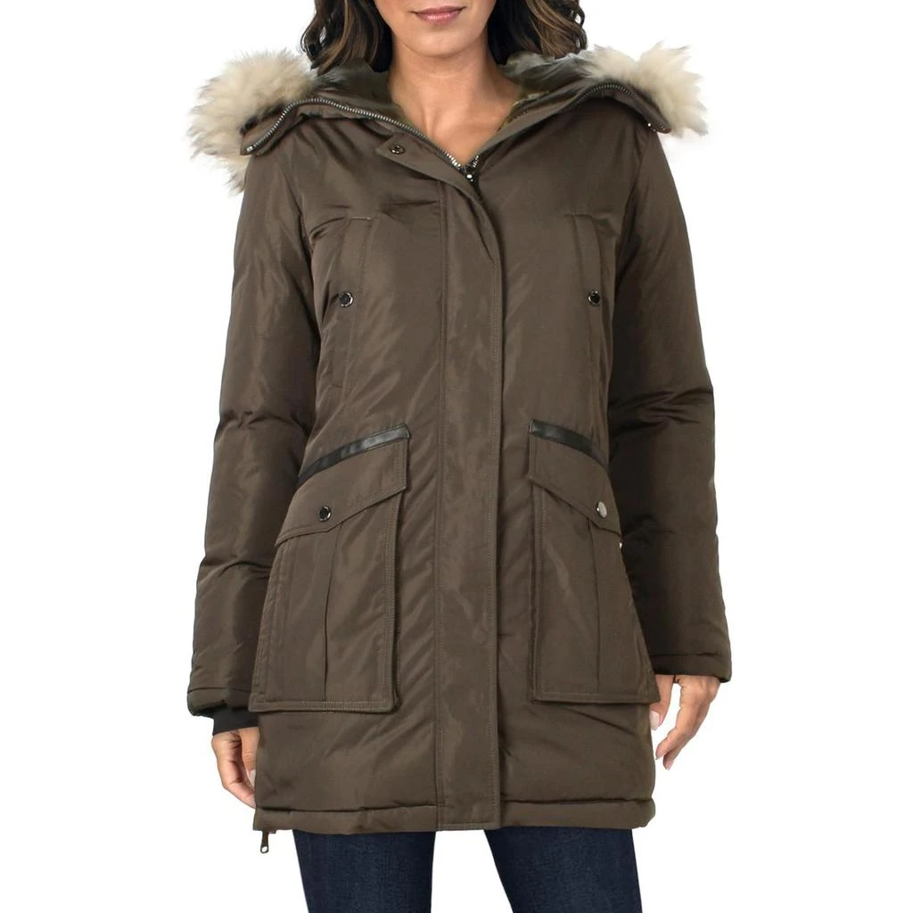 商品Vince Camuto|Vince Camuto Womens Down Anorak Parka Coat,价格¥723,第1张图片