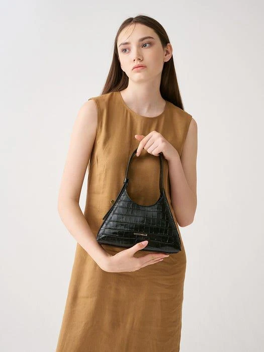 商品Coccinelle|Fedra Mini Croco Bag_3 Color,价格¥3491,第4张图片详细描述