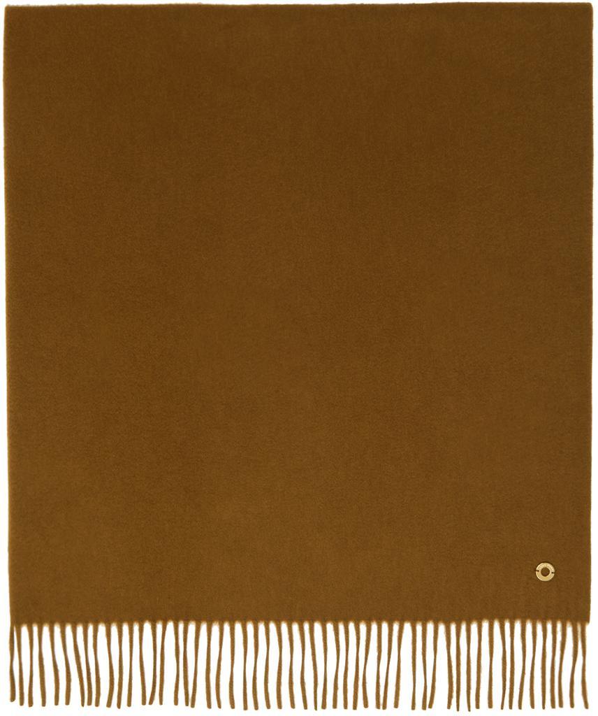 商品Loro Piana|Brown Cashmere Opera Scarf,价格¥8613,第1张图片