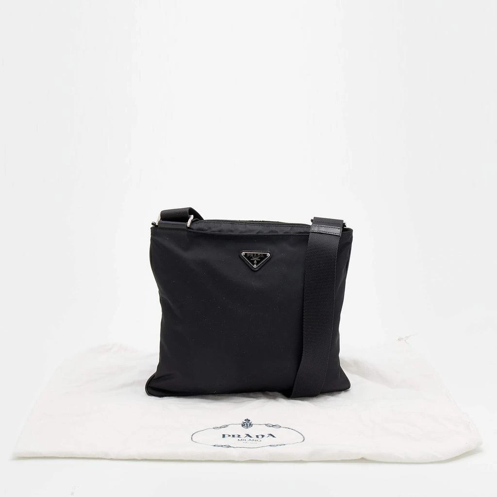 Prada Black Tessuto Nylon Messenger Bag 商品