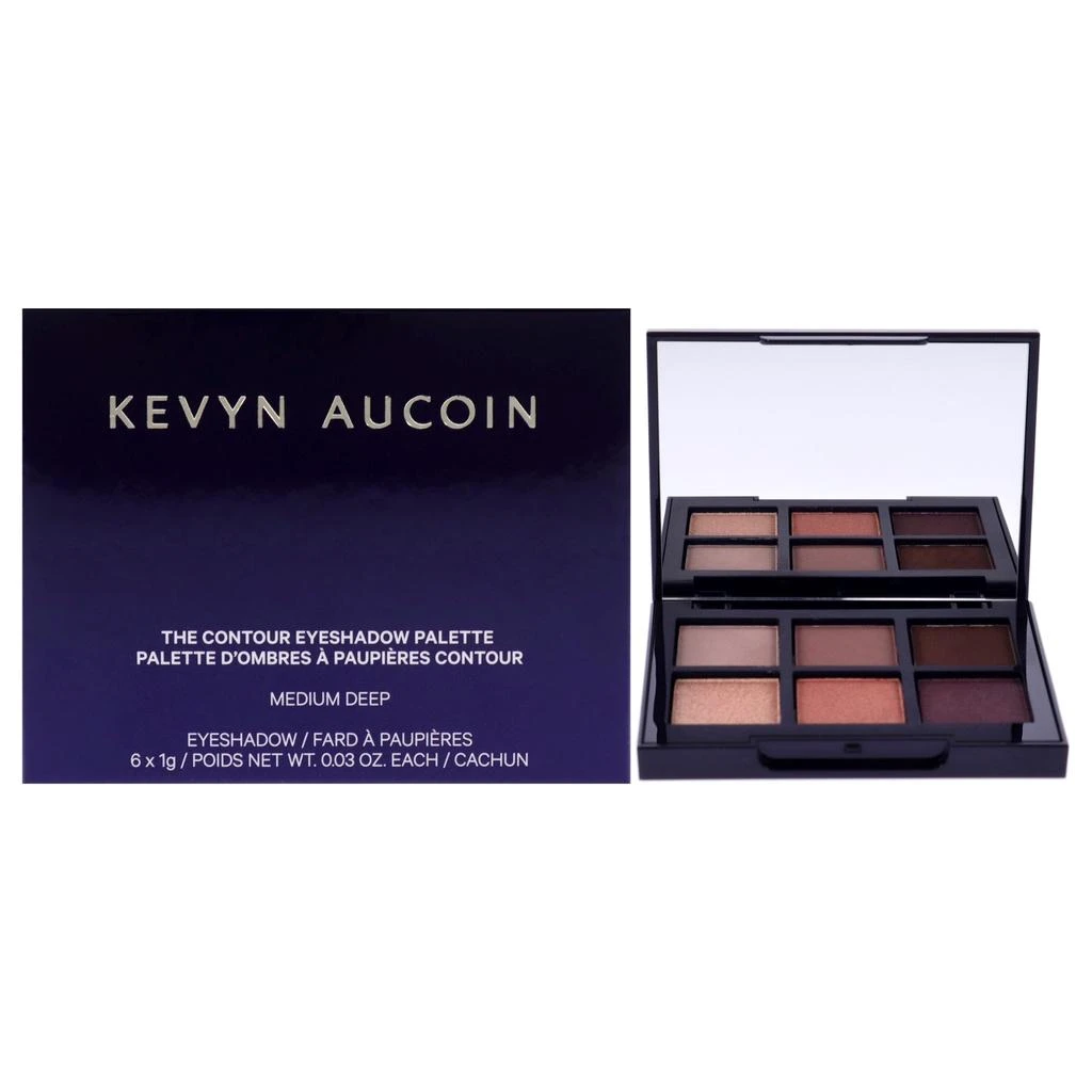 商品Kevyn Aucoin|The Contour Eyeshadow Palette - Medium Deep by Kevyn Aucoin for Women - 0.18 oz Eye Shadow,价格¥268,第1张图片