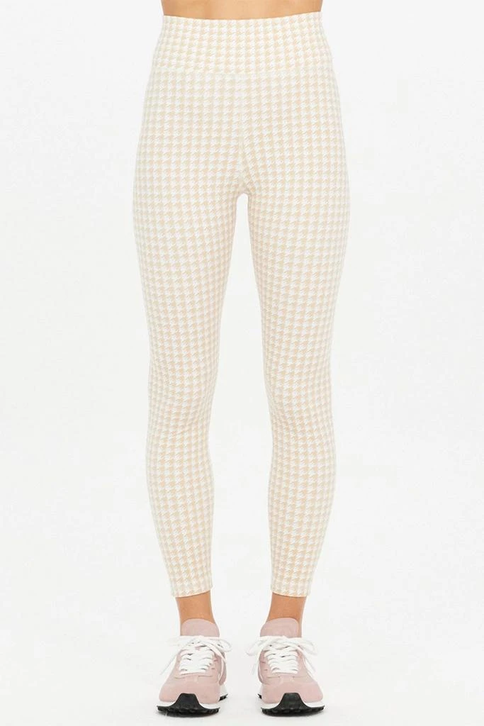 商品The Upside|Houndstooth Dance Midi Pant - Macadamia,价格¥541,第1张图片