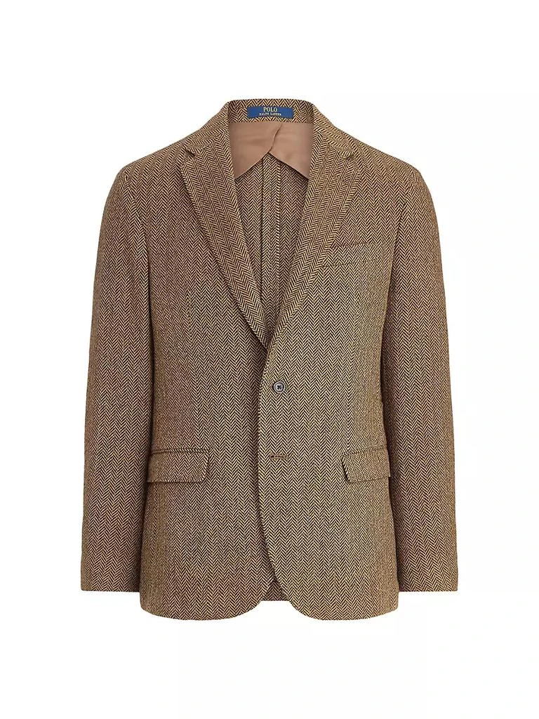 商品Ralph Lauren|Herringbone Wool-Blend Two-Button Sport Coat,价格¥5990,第1张图片