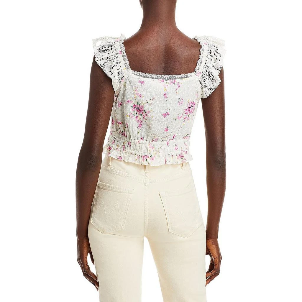 商品LOVESHACKFANCY|LoveShackFancy Womens Drea Cotton Floral Tank Top,价格¥267,第2张图片详细描述