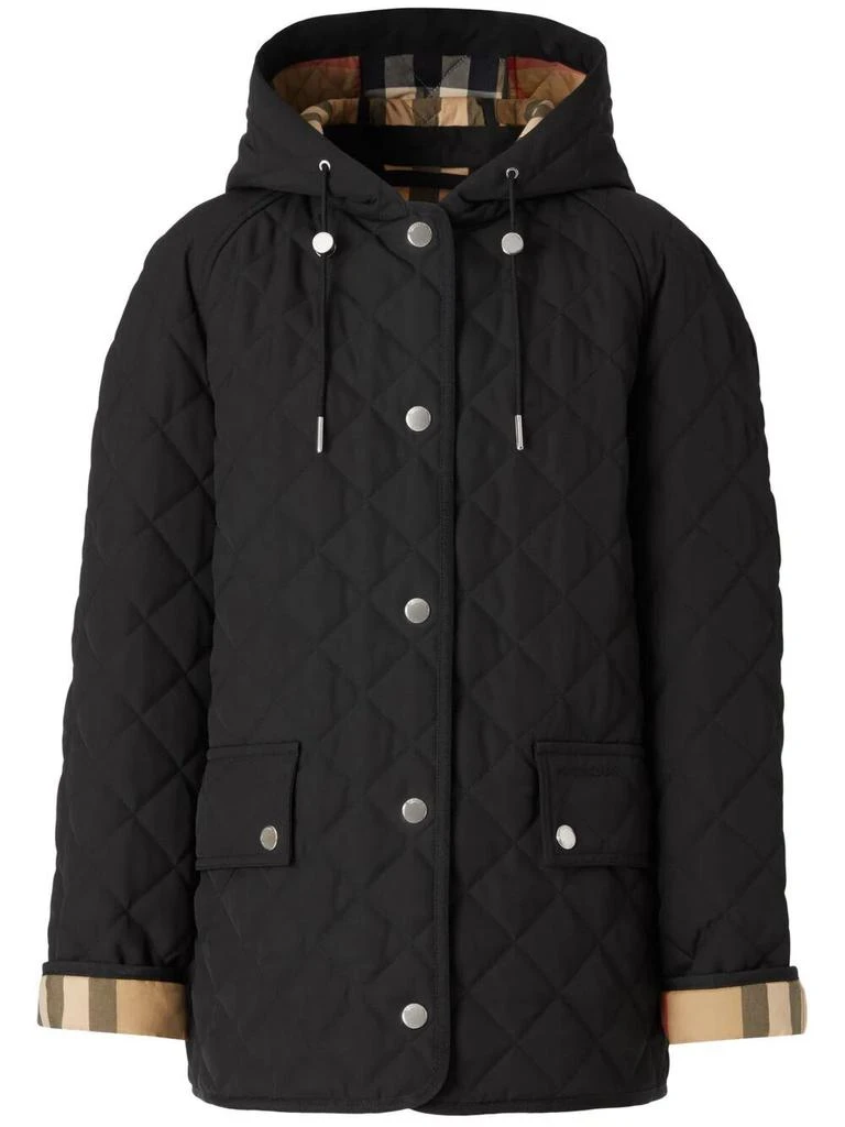 商品Burberry|Diamond quilted jacket,价格¥7300,第1张图片