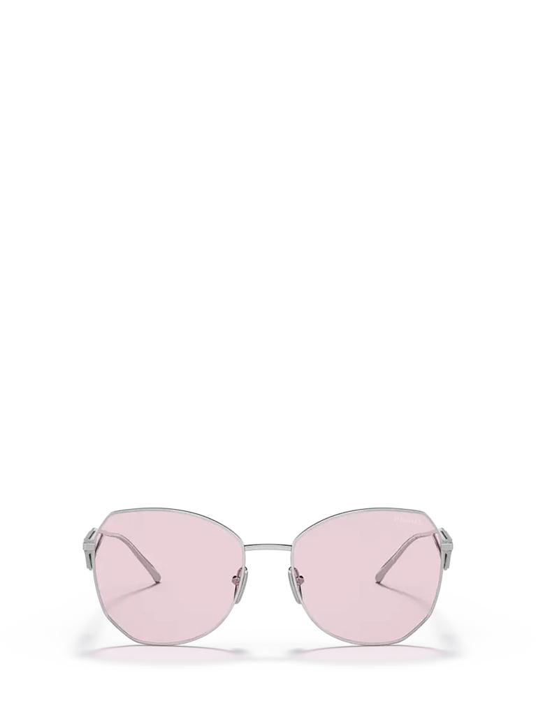 Prada Eyewear Pr 57ys Silver Sunglasses商品第1张图片规格展示
