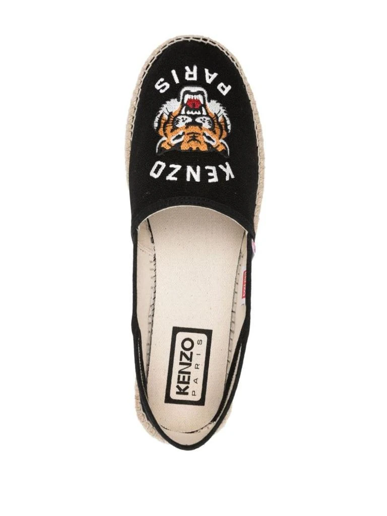 商品Kenzo|Kenzo Lucky Tiger Canvas Espadrilles,价格¥1095,第3张图片详细描述