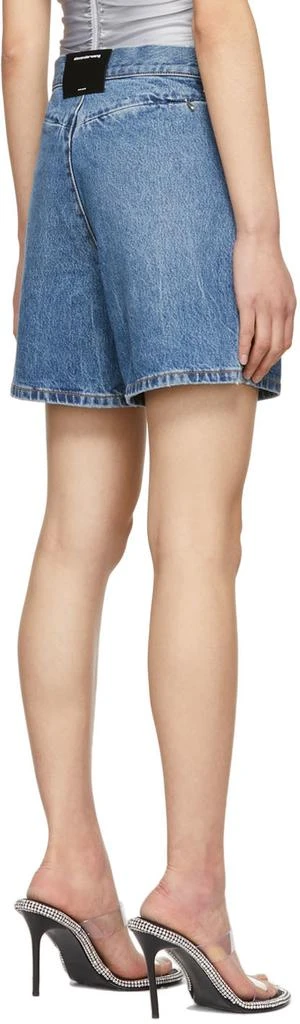 商品Alexander Wang|Indigo Invisible Zip Boy Shorts,价格¥1100,第3张图片详细描述