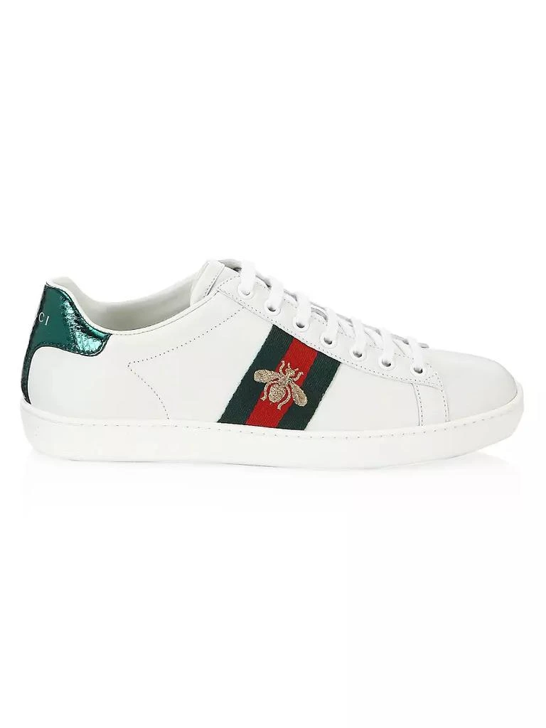 商品Gucci|New Ace Bee Embroidered Sneakers,价格¥5812,第1张图片