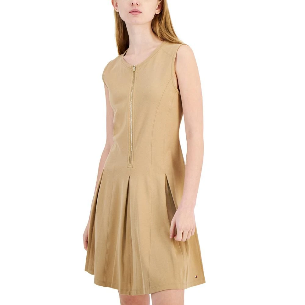 商品Tommy Hilfiger|Women's Sneaker Fit & Flare Dress,价格¥357,第4张图片详细描述