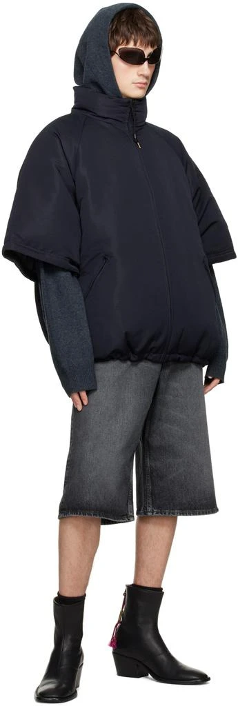 商品Acne Studios|Navy Reversible Down Jacket,价格¥5470,第4张图片详细描述