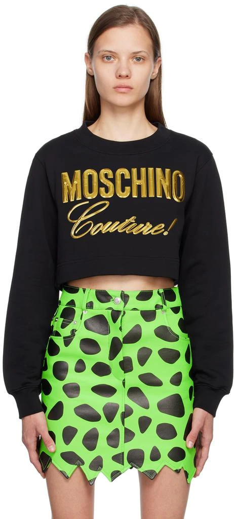 商品Moschino|Black 'Moschino Couture' Sweatshirt,价格¥2062,第1张图片