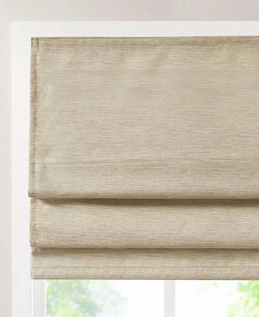 商品Madison Park|Como Cordless Thermal Room Darkening Faux-Silk Roman Shade, 64" x  31",价格¥685,第5张图片详细描述