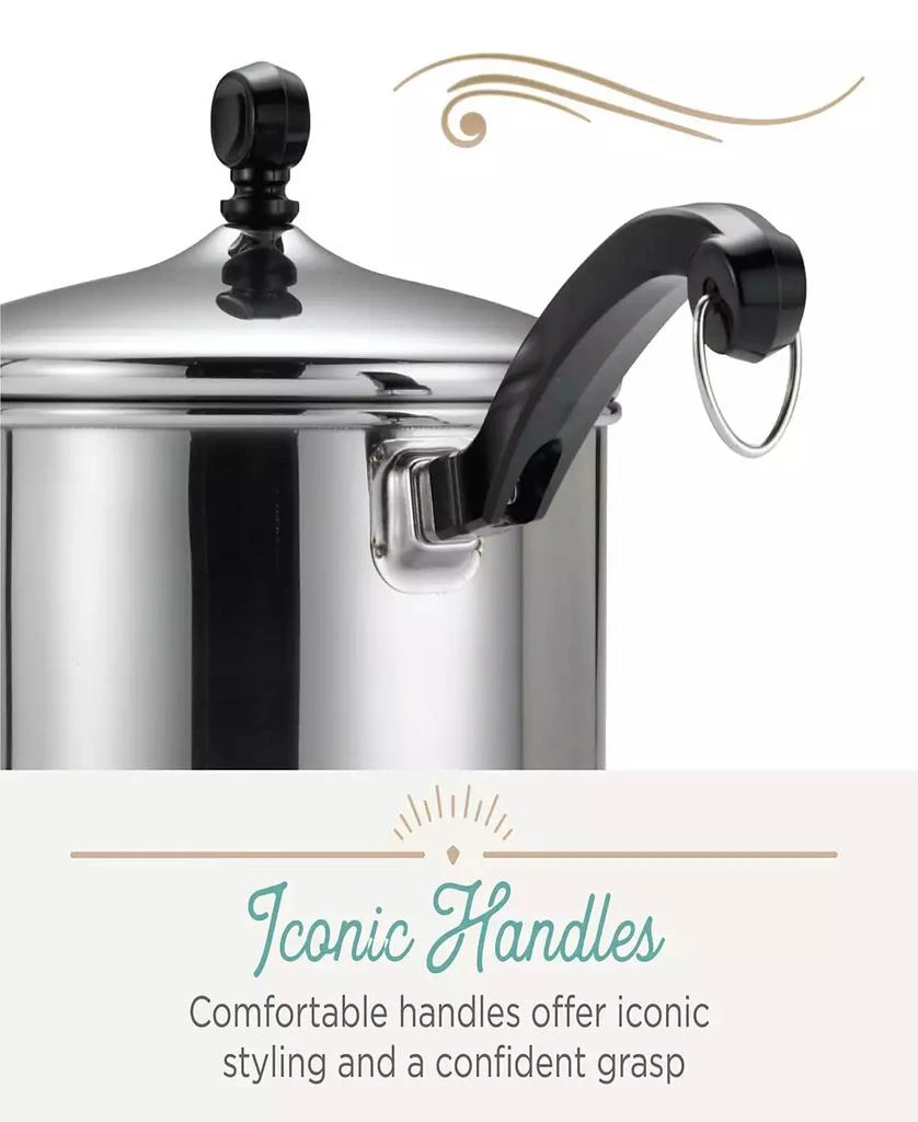 Classic Series Stainless Steel 6-Qt. Saucepot & Lid 商品