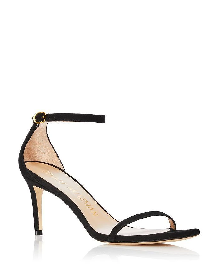 商品Stuart Weitzman|Women's Nudistcurve 75 Ankle Strap Sandals,价格¥3611,第1张图片