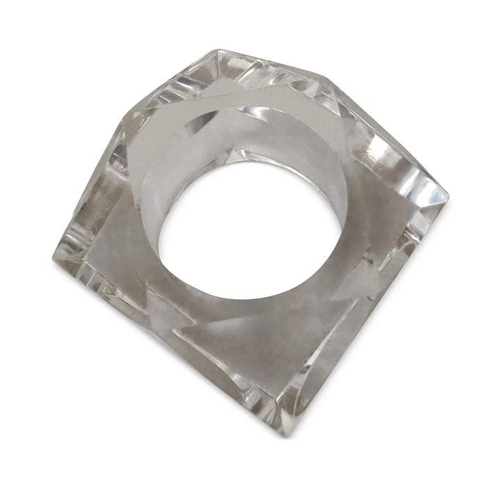 商品Aman Imports|Acrylic Facet Napkin Ring - Exclusive,价格¥96,第2张图片详细描述