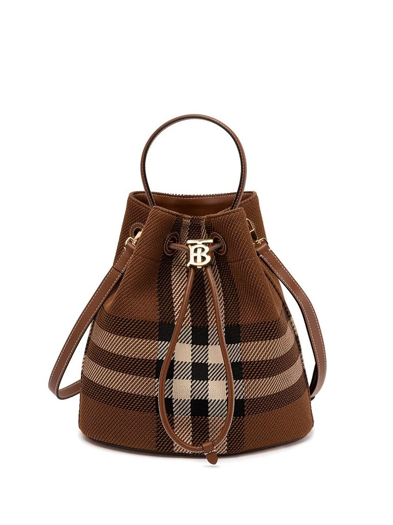 商品Burberry|Burberry Small Drawstring Bucket Bag,价格¥10875,第1张图片