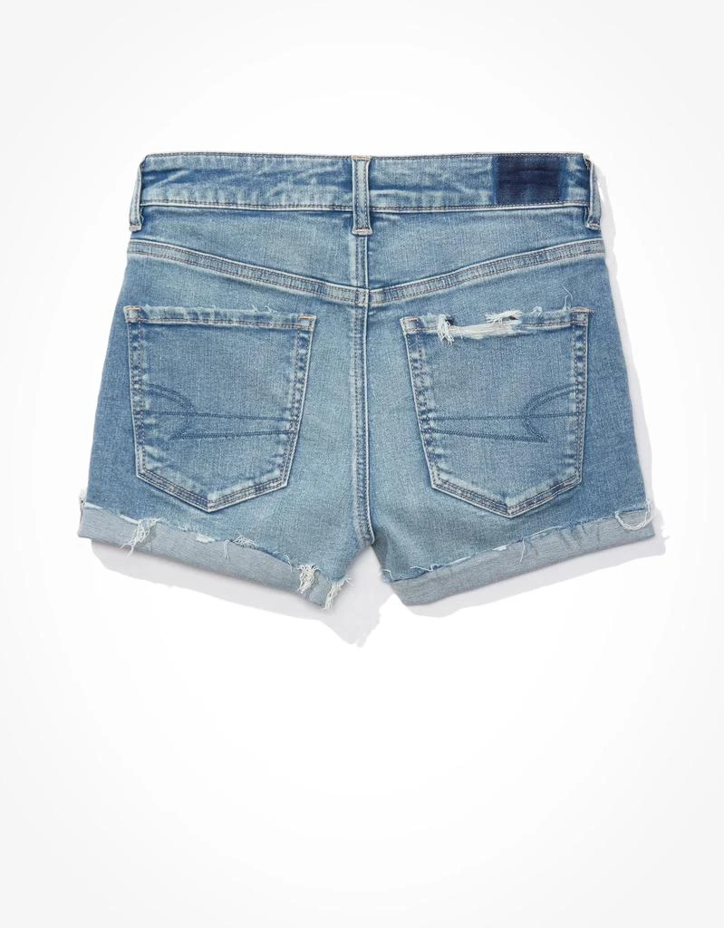 商品AE|AE Ne(x)t Level Super High-Waisted Denim Short Short,价格¥183,第5张图片详细描述