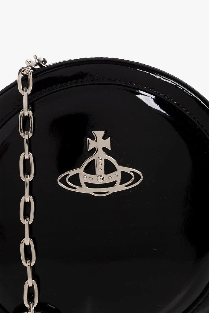 商品Vivienne Westwood|Vivienne Westwood Orb Plaque Round Shoulder Bag,价格¥1575,第4张图片详细描述