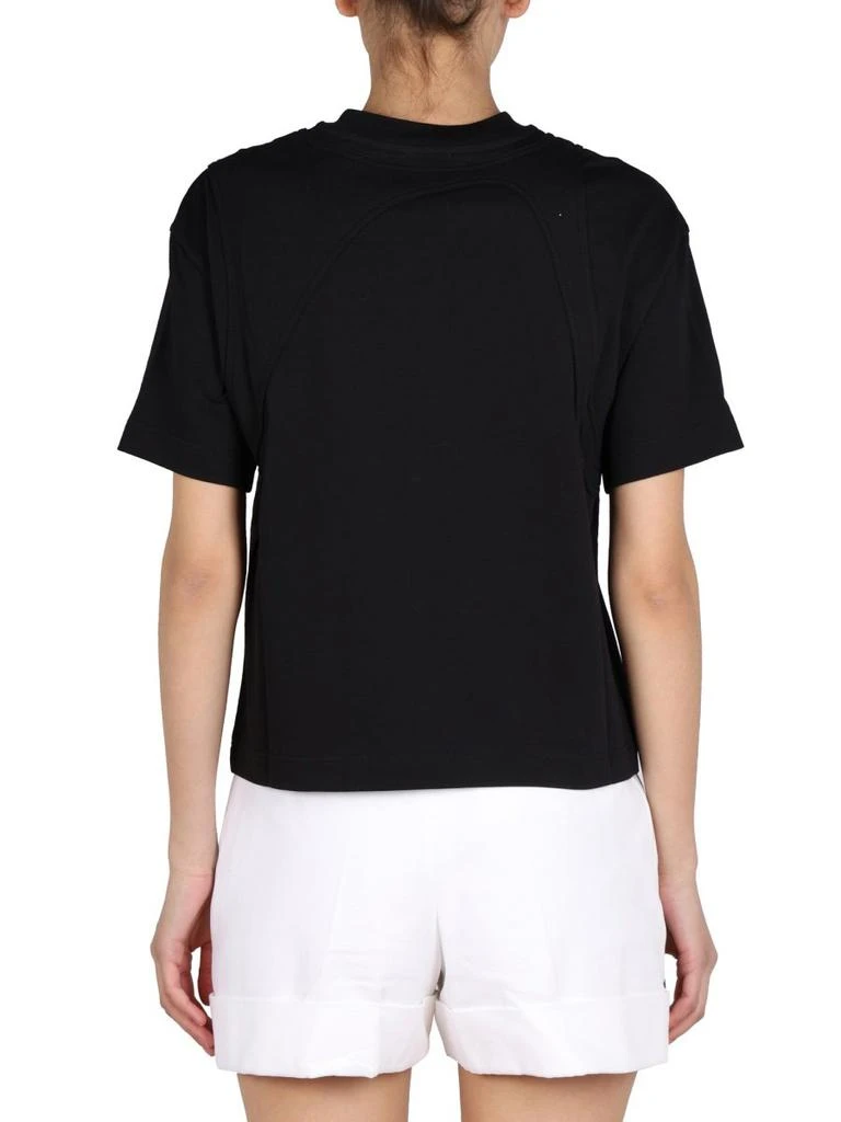 商品Alexander McQueen|Alexander McQueen Seam-Detailed Crewneck T-Shirt,价格¥1803,第2张图片详细描述