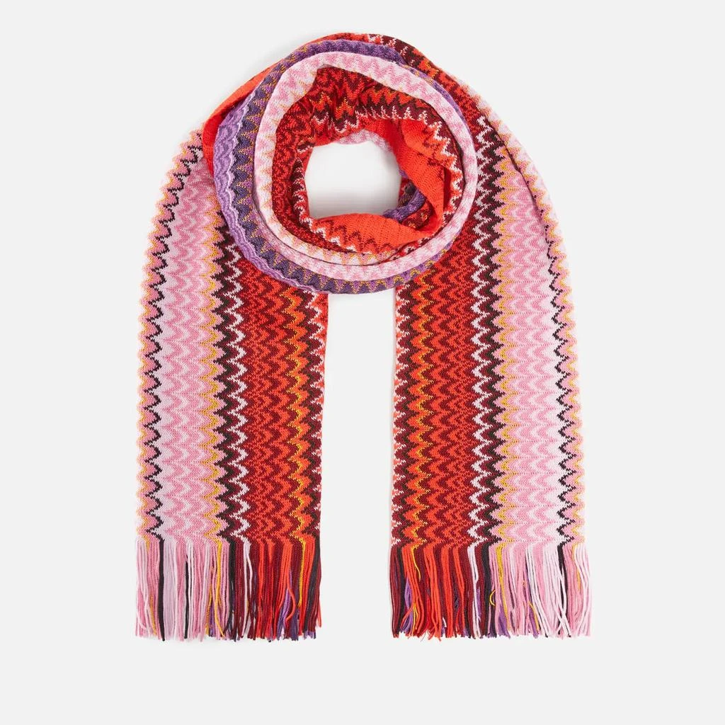 商品Missoni|Missoni Zig Zag Knit Scarf,价格¥782,第1张图片