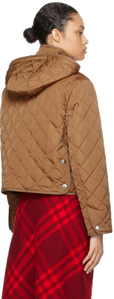 商品Burberry|Tan Quilted Jacket,价格¥12917,第3张图片详细描述