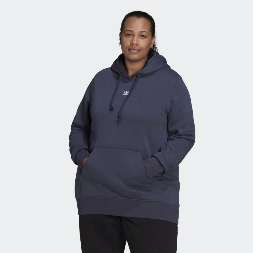 商品Adidas|Women's adidas Adicolor Essentials Hoodie (Plus Size),价格¥133,第1张图片详细描述