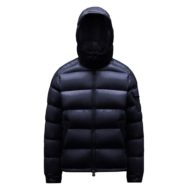 商品Moncler|陈奕迅同款/蒙克莱  MAYA系列 男士午夜蓝色漆面尼龙羽绒服,价格¥11518,第1张图片