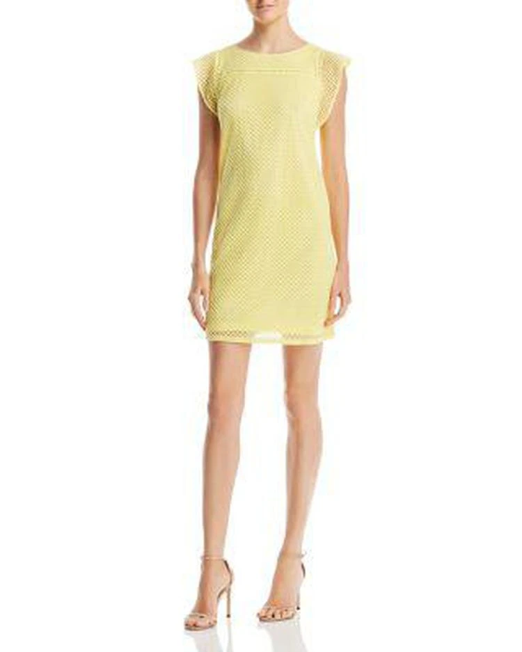 商品Adrianna Papell|Diamond-Jacquard Shift Dress,价格¥336,第1张图片