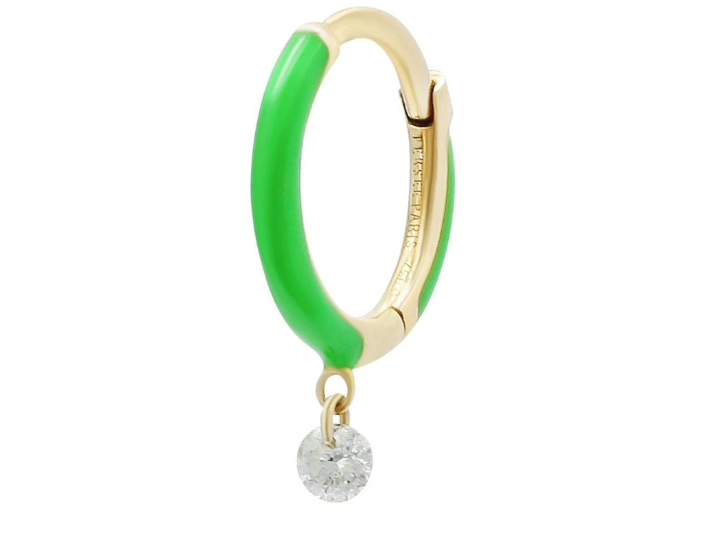 商品Persée|Green Enamel diamond piercing,价格¥3447,第1张图片