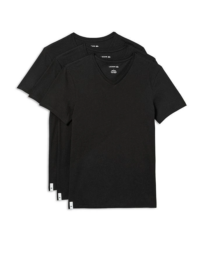 商品Lacoste|Cotton V Neck Tees, Pack of 3,价格¥327,第1张图片