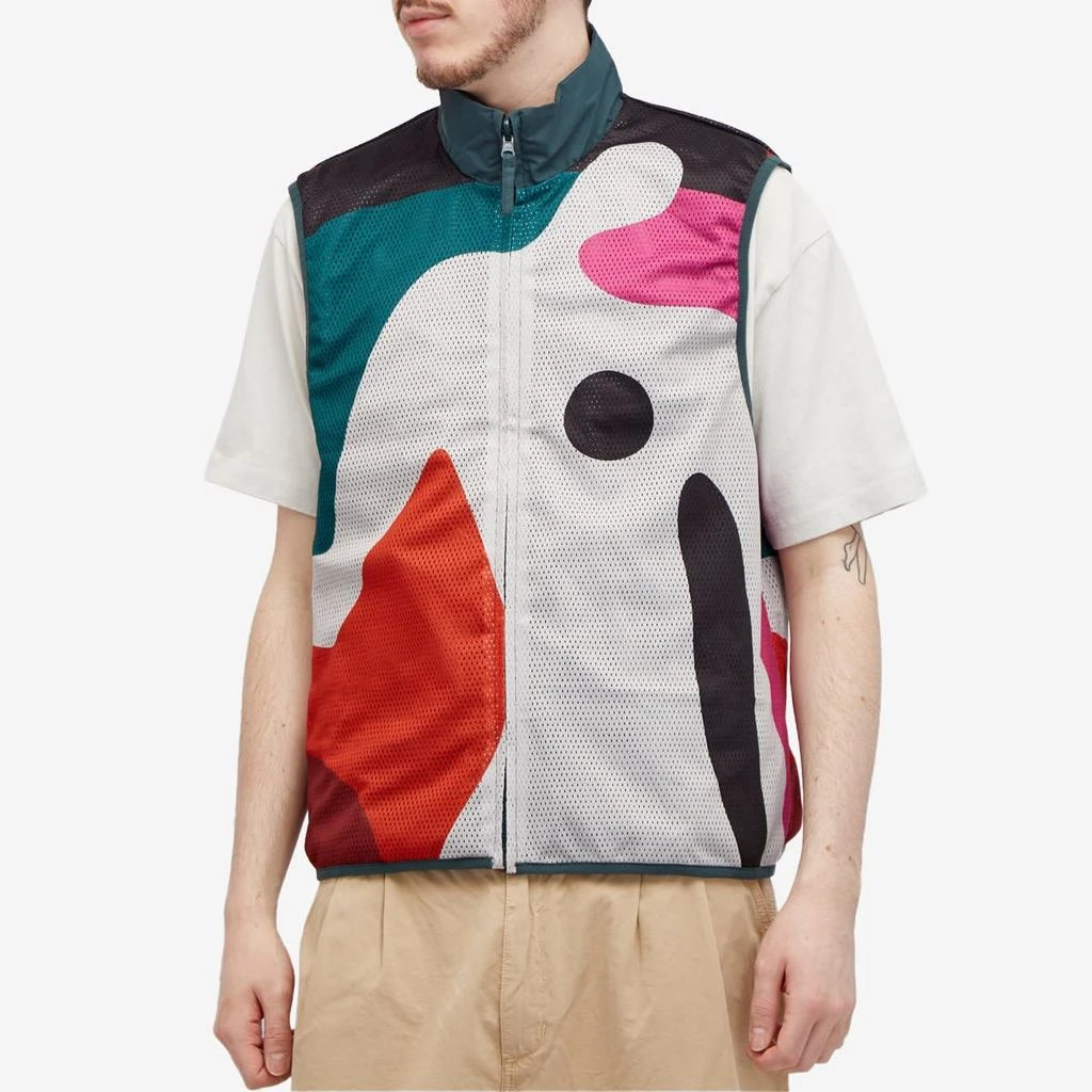 商品By Parra|By Parra Ghost Cave Reversible Vest,价格¥884,第4张图片详细描述