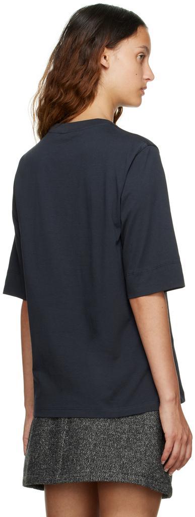 商品Ganni|Black Smiley T-Shirt,价格¥606,第5张图片详细描述