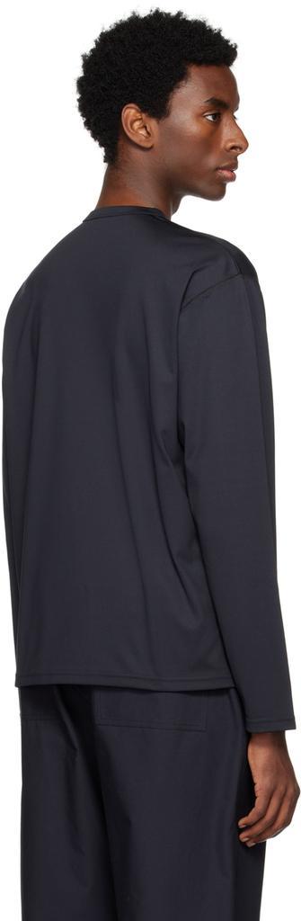 商品Jil Sander|Black Crewneck Long Sleeve T-Shirt,价格¥2735,第5张图片详细描述